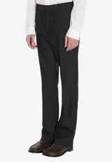 Loewe Tailored Wool and Silk Pants Black H526Y04WHD--1100