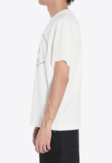 Burberry Knight Stamp T-shirt White 8110112--B7078