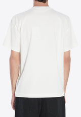 Burberry Knight Stamp T-shirt White 8110112--B7078