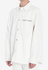 Gucci Signature Logo Embroidered Shirt White 834538-XDC6Q-9061