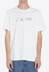 Loewe Embroidered Logo Crewneck White H526Y22XCM--2100