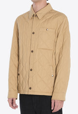 Burberry EKD Quilted Overshirt Beige 8110180--C2981