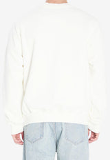 Casablanca Casa Way Mountain Sweatshirt White MPF25JTP29303--WHITE