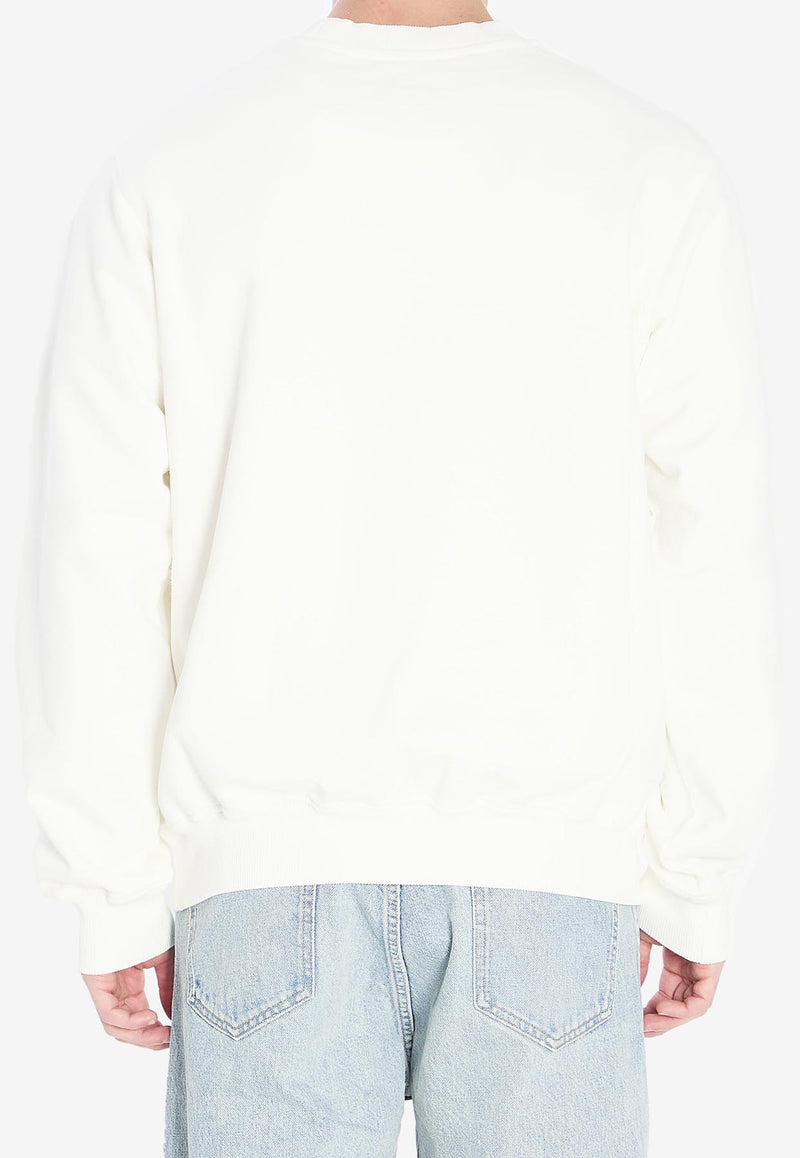 Casablanca Casa Way Mountain Sweatshirt White MPF25JTP29303--WHITE