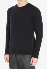 Roberto Collina Essential Crewneck Sweater Black 253M32001--M3209