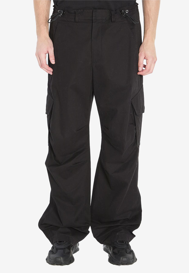 Dolce & Gabbana Cargo Straight-Leg Pants Black GP143T-G8NM7-N000