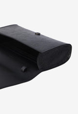 Balenciaga Le City Nappa Leather Clutch Bag Black 819472-2ABEK-1000