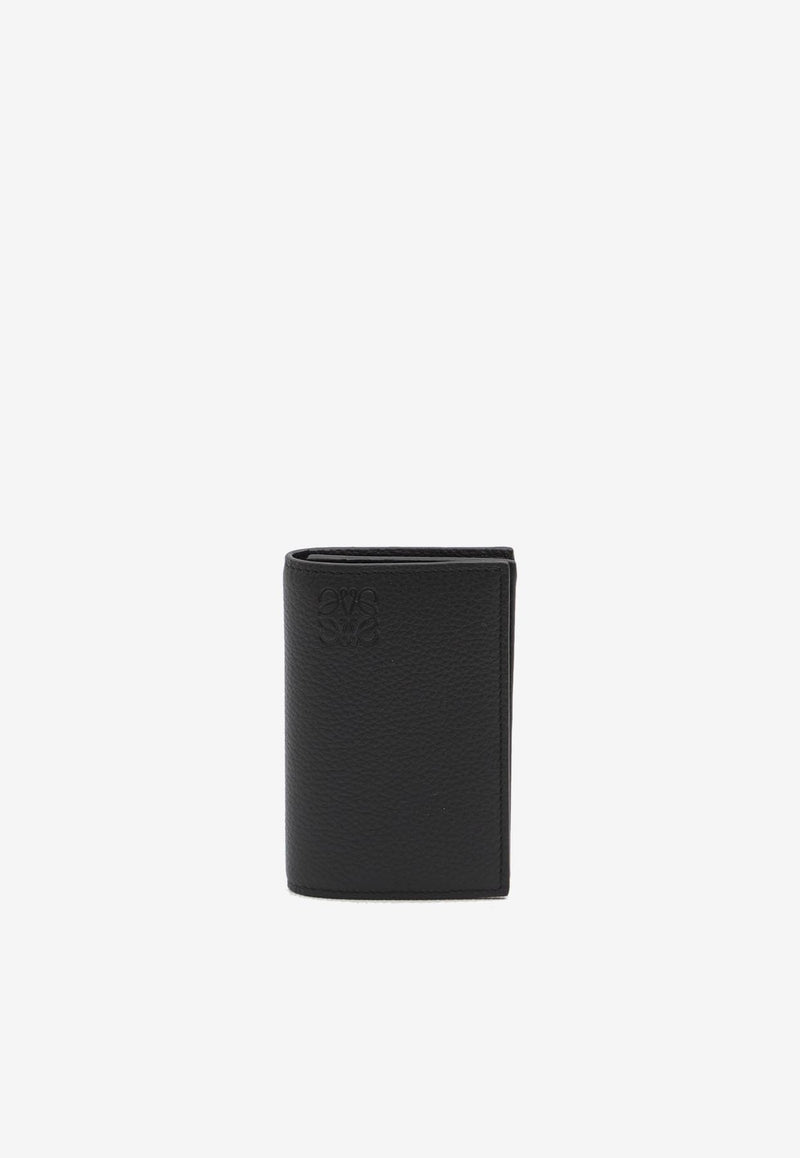 Loewe Embossed Anagram Grained Leather Cardholder Black C660M97-X05-1100