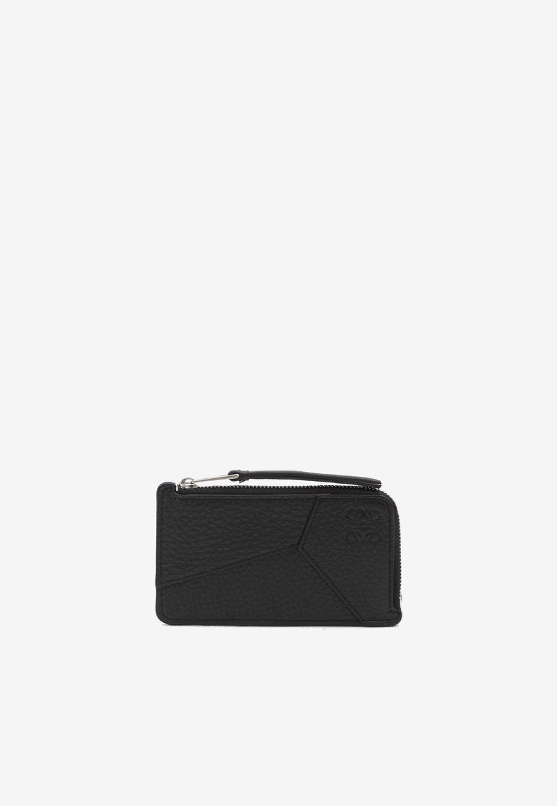 Loewe Puzzle Edge Zip Cardholder Black C510Z40-X28-1100