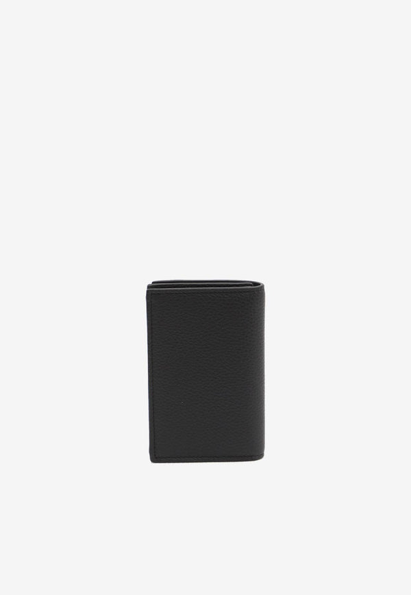 Loewe Embossed Anagram Grained Leather Cardholder Black C660M97-X05-1100