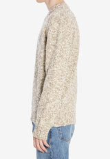 Dolce & Gabbana Knitted Wool Sweater Beige GXXA9T-JAM8G-S8232