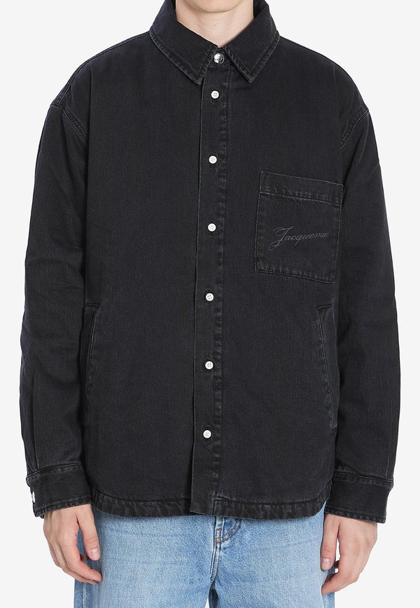 Jacquemus Boulanger Padded Jacket Black OUM00115A-D00019-990