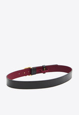 Gucci Interlocking G Leather Belt Black 837151-0YARS-1000