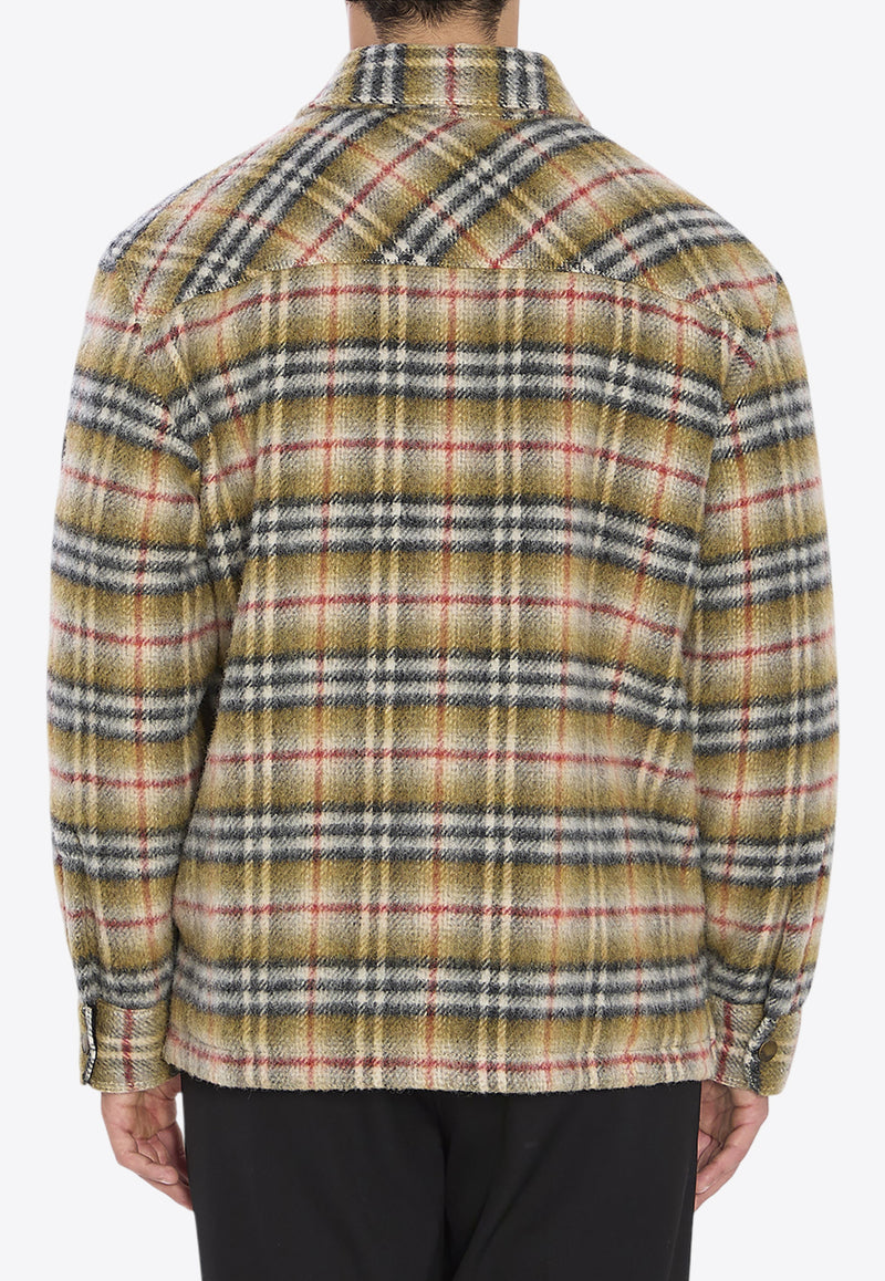 Burberry Plaid Check Padded Jacket Multicolor 8110913--B1001