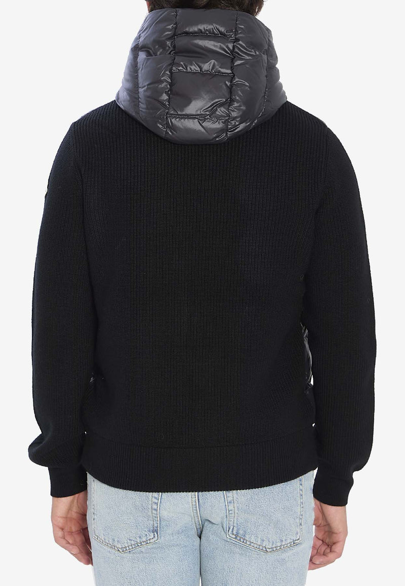 Moncler Logo Patch Zip-Up Jacket Black K20919B00041-M1131-999