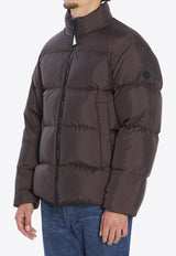 Moncler Erterle Puffer Zip-Up Jacket Brown K20911A00173-597U5-25B