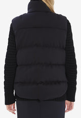 Moncler X EE72 by Edward Enninful Otis Zip-Up Vest  Black K24031A00003-M6515-999