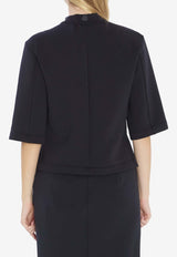 X Edward Enninful Asymmetric Cropped T-shirt