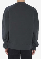 AMI PARIS Ami De Coeur Sweatshirt Gray USW755-749-020