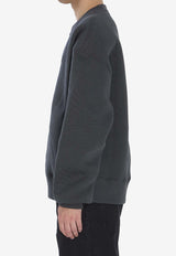 AMI PARIS Ami De Coeur Sweatshirt Gray USW755-749-020