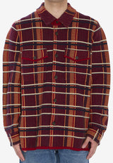 Guest In Residence Plaid Check Cashmere Shirt Multicolor U20210-JM-RUBCO