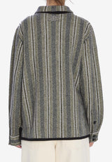 Guest In Residence Stripe Work Shirt Multicolor M32210-JM-BLKCO