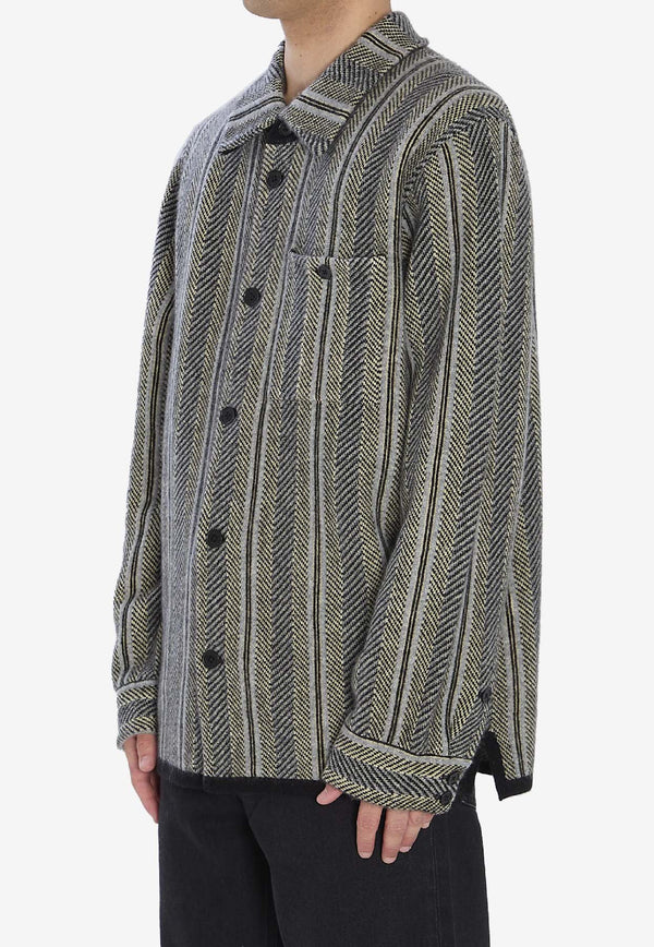 Guest In Residence Stripe Work Shirt Multicolor M32210-JM-BLKCO