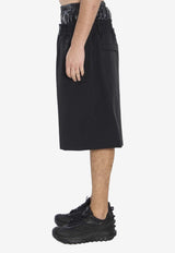 Moncler  X Asap Rocky Awge Bermuda Shorts Black K24042B00001-M7556-999