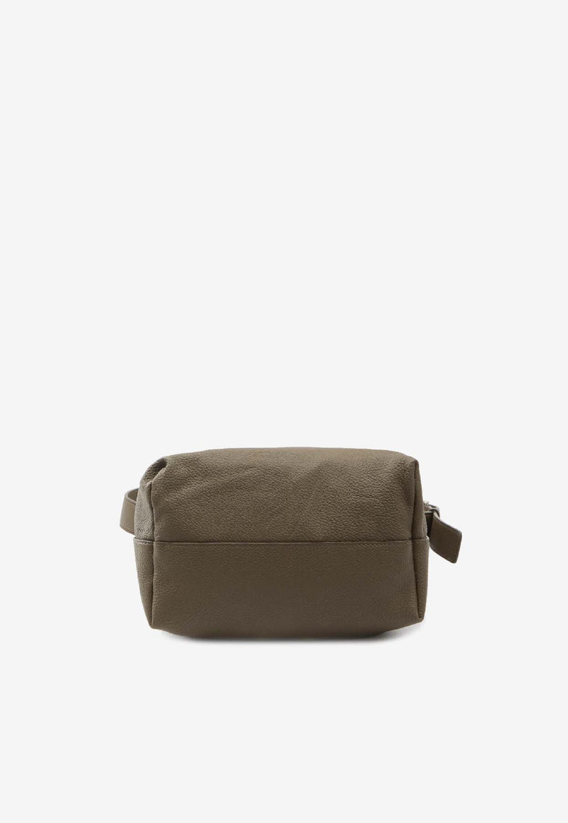 Isa Soft Leather Shoulder Bag