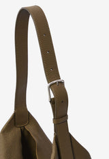 Isa Soft Leather Shoulder Bag