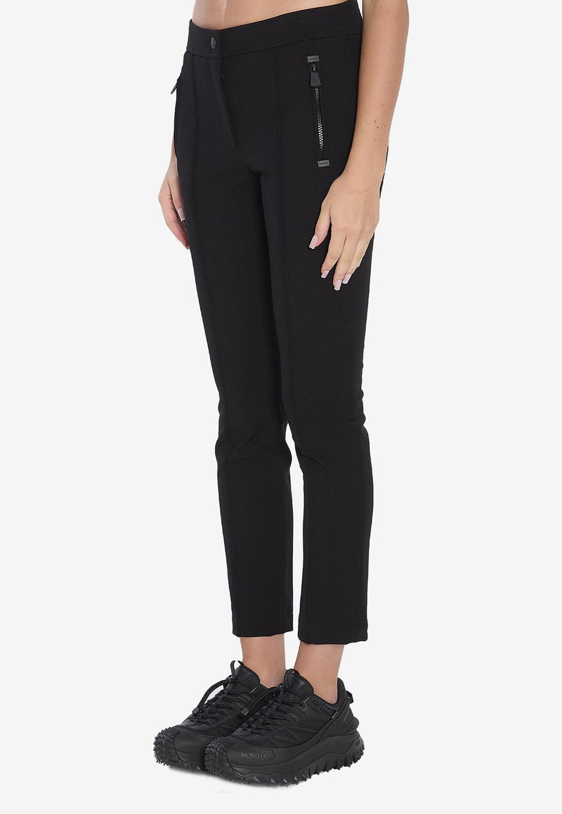 Moncler Grenoble Twill Slim-Leg Jeans   Black K20982A00001-53064-999