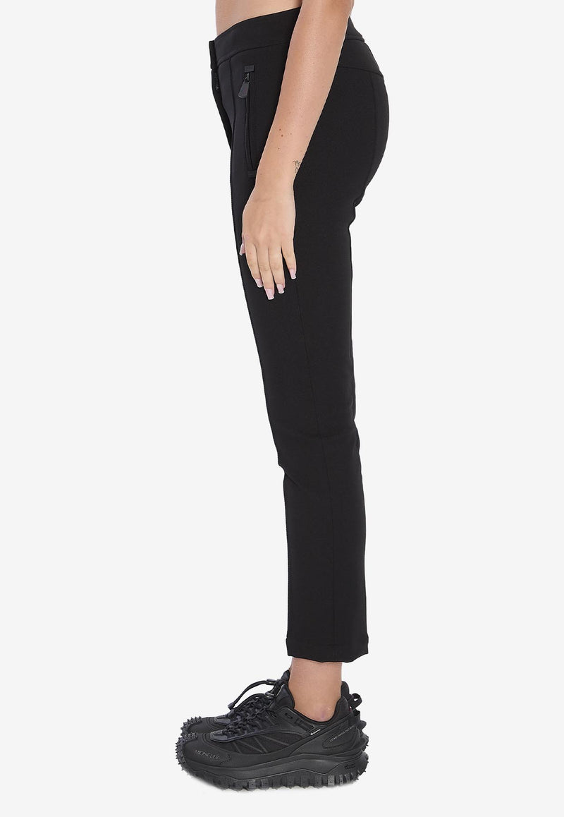 Moncler Grenoble Twill Slim-Leg Jeans   Black K20982A00001-53064-999