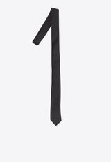 Saint Laurent Skinny Evening Tie Black 720095-3Y043-1000