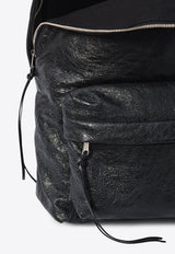 Balenciaga Editor Leather Backpack Black 827206-2ABVX-1090