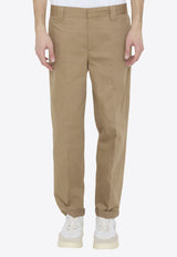 Golden Goose DB Straight-Leg Chino Pants Khaki GMP01190-P000786-15369