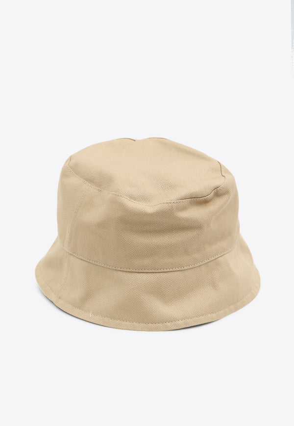 Fendi Logo-Patch Bucket Hat Beige FXQ833-AYK7-F1TTM