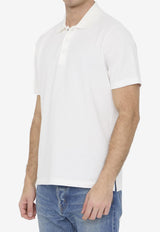 Fendi FF Monogram Polo T-shirt White FAF717-AR5G-F0RQ0