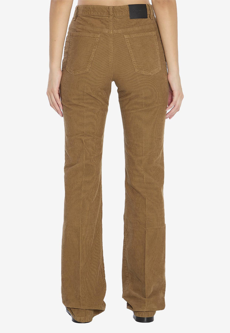 Saint Laurent Clyde Corduroy Pants Beige 705103-Y29IA-2423