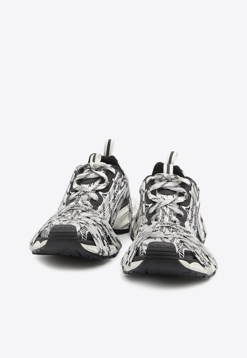 Balenciaga 3XL Extreme Lace-Up Sneakers White 825597-W3XHL-9010