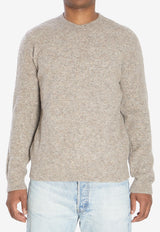 Barena Venezia Rolo Narci Crewneck Sweater Beige KNU5298-0505-238