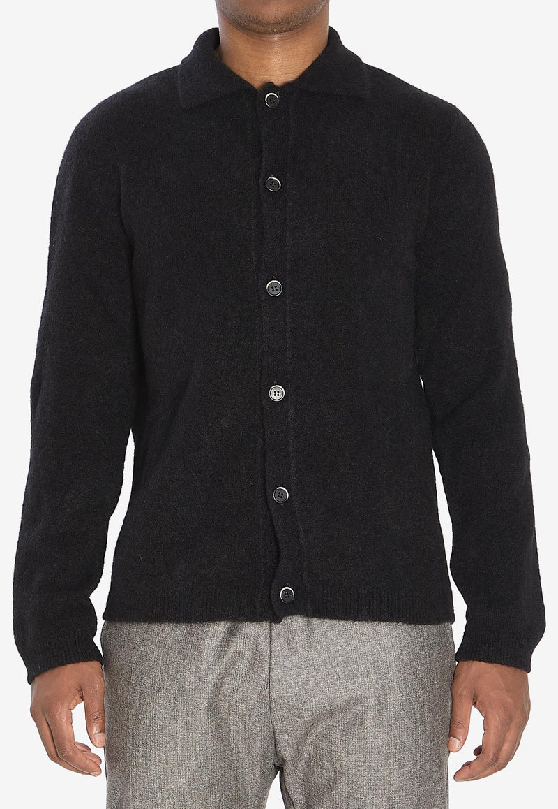 Barena Venezia Fureta Narci Long-Sleeved Shirt Black KNU5292-0505-590