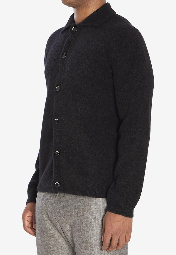 Barena Venezia Fureta Narci Long-Sleeved Shirt Black KNU5292-0505-590