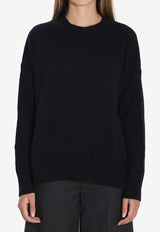 Allude Essential Crewneck Sweater Black 11151--90