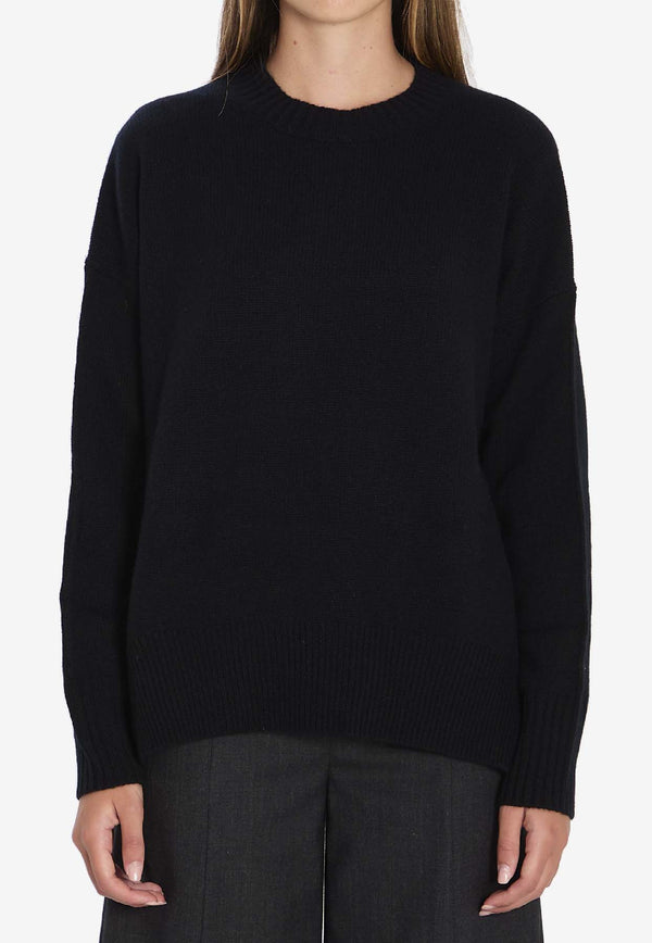Allude Essential Crewneck Sweater Black 11151--90