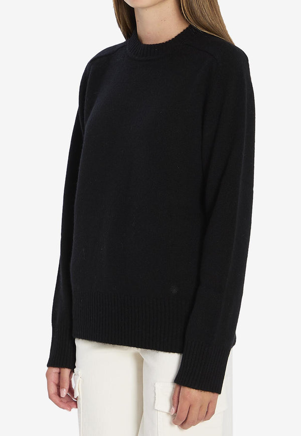 Loulou Studio Baltra Cashmere Sweater Black BALTRA--BLACK