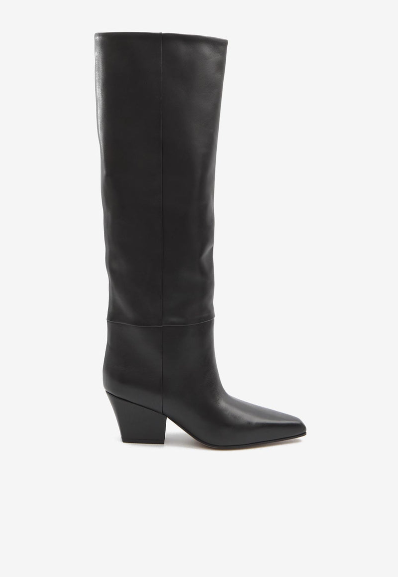 Paris Texas Jane 60 Nappa Leather Knee-High Boots Black PX1119-XVT01-BLACK