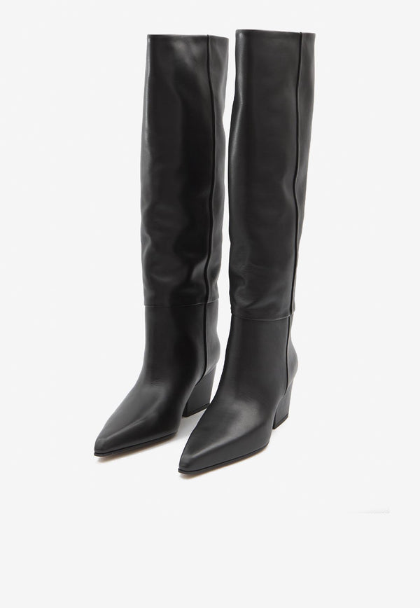 Paris Texas Jane 60 Nappa Leather Knee-High Boots Black PX1119-XVT01-BLACK