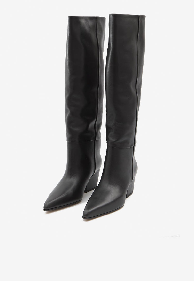 Paris Texas Jane 60 Nappa Leather Knee-High Boots Black PX1119-XVT01-BLACK