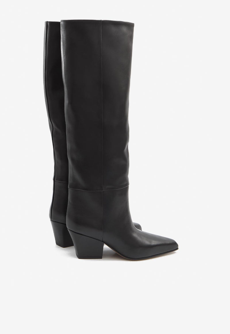Paris Texas Jane 60 Nappa Leather Knee-High Boots Black PX1119-XVT01-BLACK