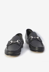 Gucci Horsebit 1953 Pebbled Leather Loafers Black 816370-AAEHX-1000